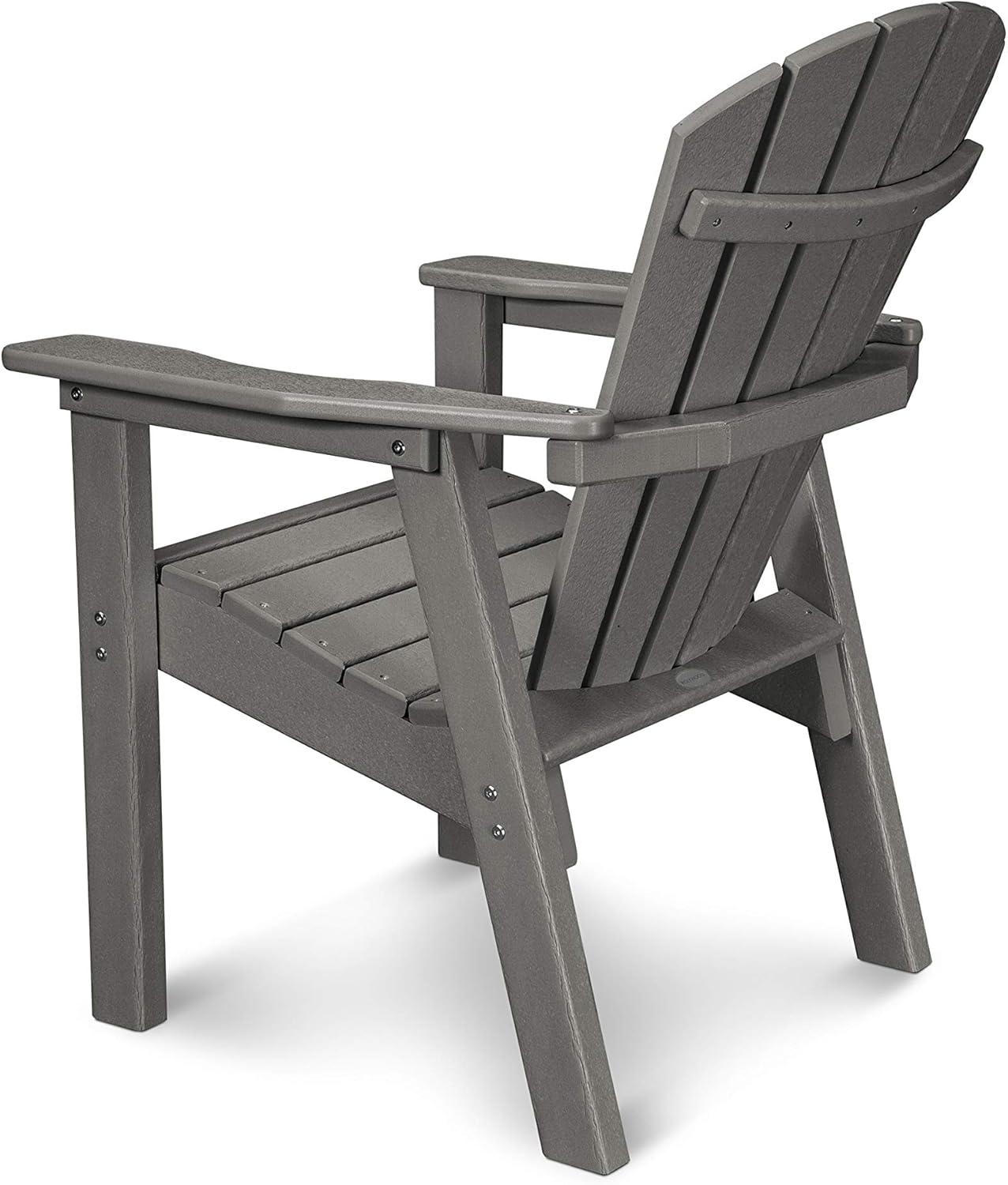 image:imagePOLYWOOD SHD19WH Seashell Casual Chair WhiteSlate Grey