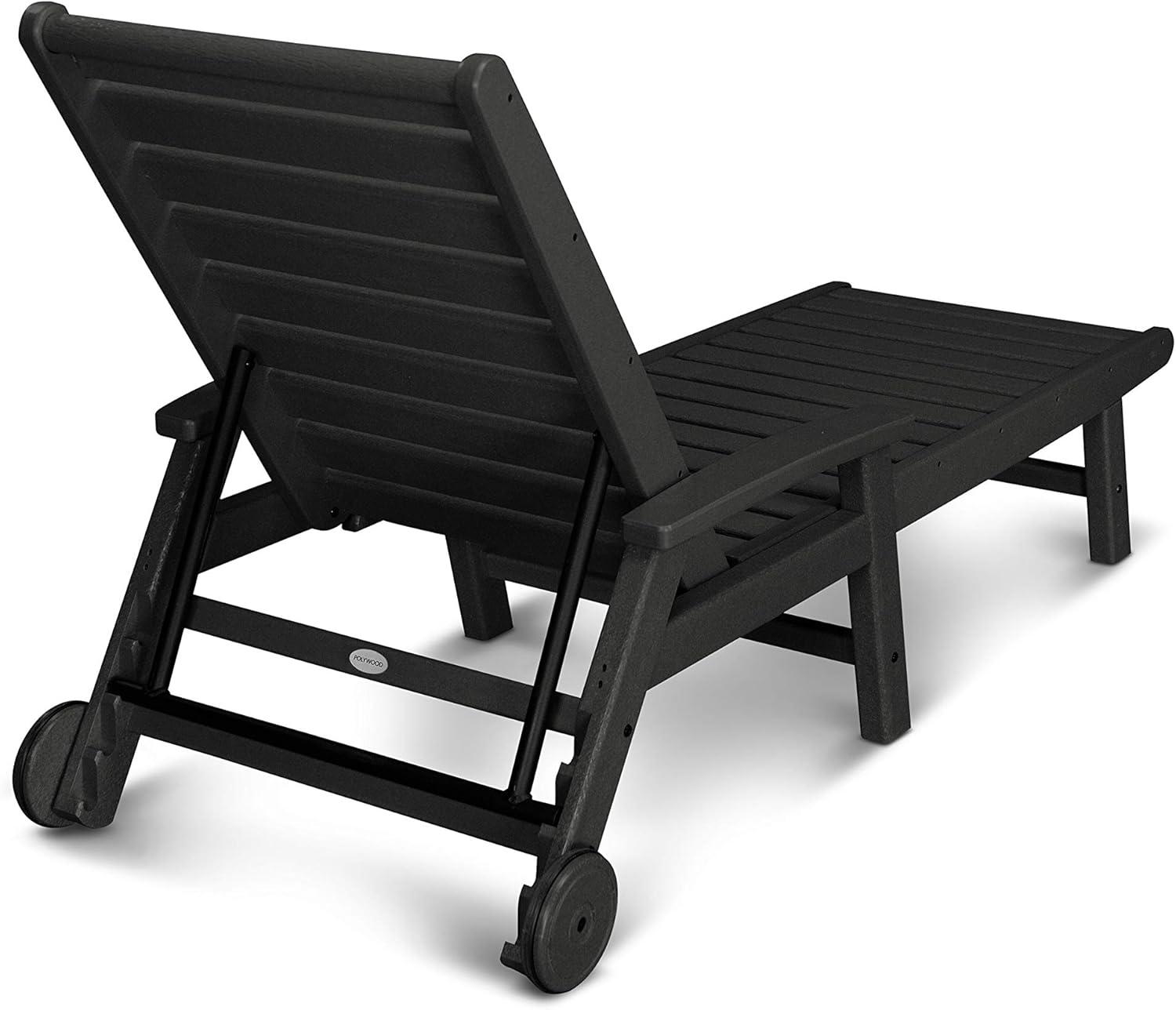 image:imagePOLYWOOD Signature Chaise BlackBlack