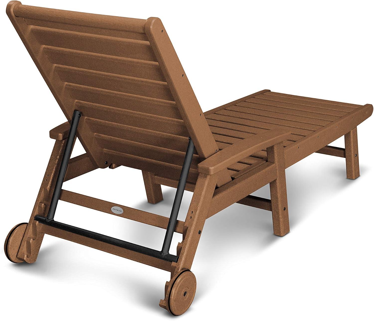 image:imagePOLYWOOD Signature Chaise BlackTeak