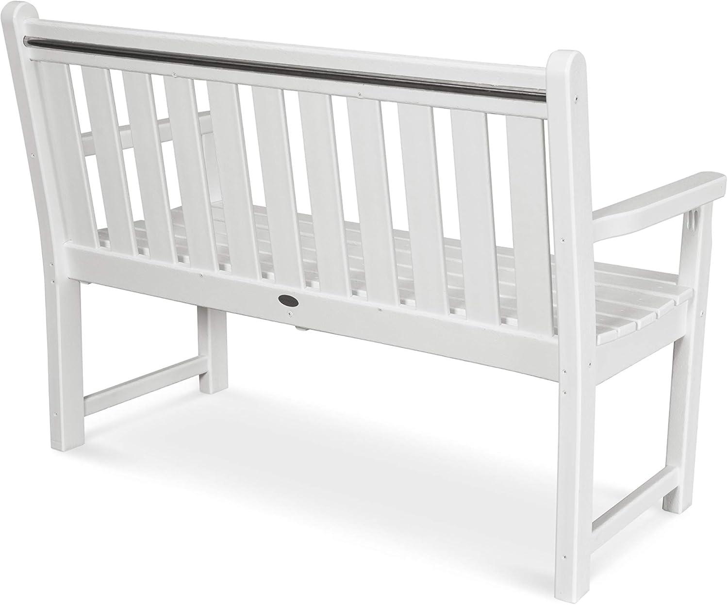image:imagePOLYWOOD TGB48WH Traditional Garden 48 Bench WhiteWhite