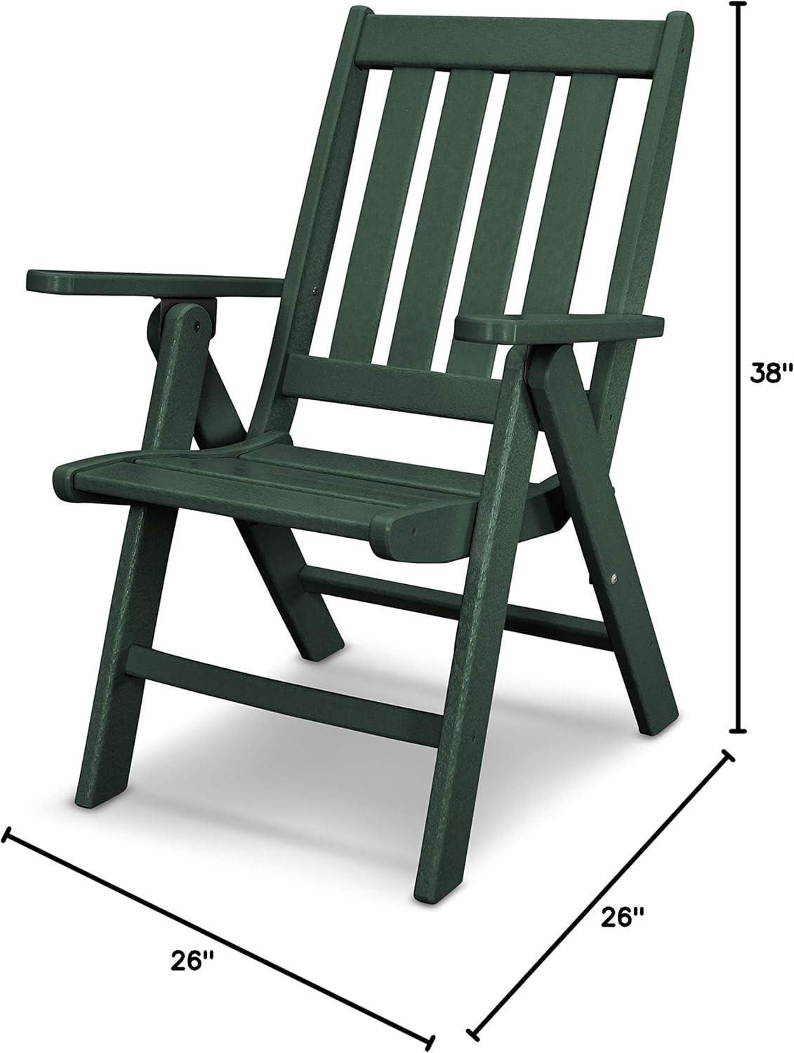image:imagePOLYWOOD Vineyard Folding Dining Chair SandGreen