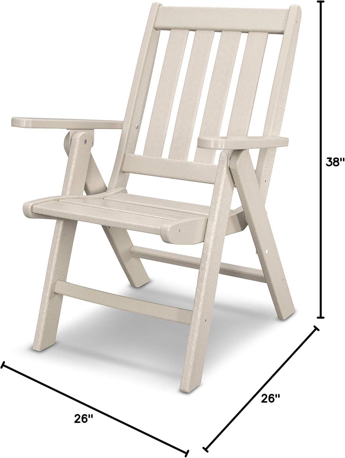 image:imagePOLYWOOD Vineyard Folding Dining Chair SandSand