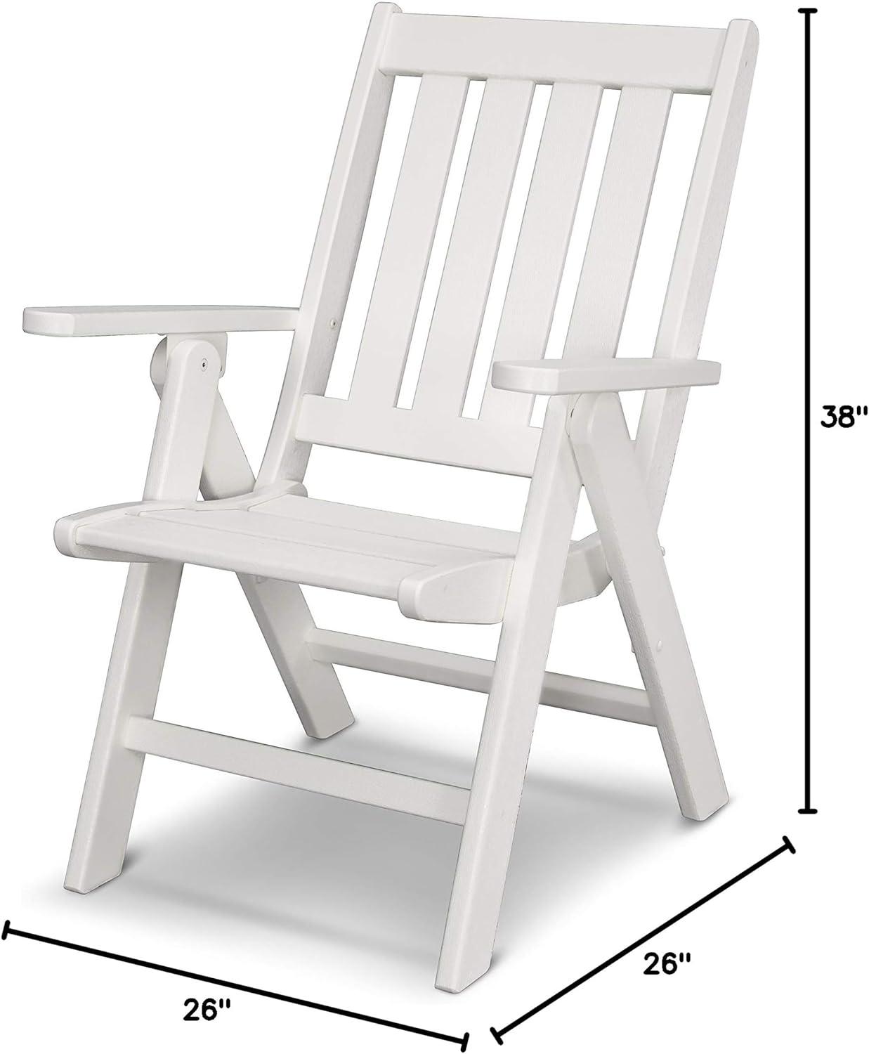 image:imagePOLYWOOD Vineyard Folding Dining Chair SandWhite