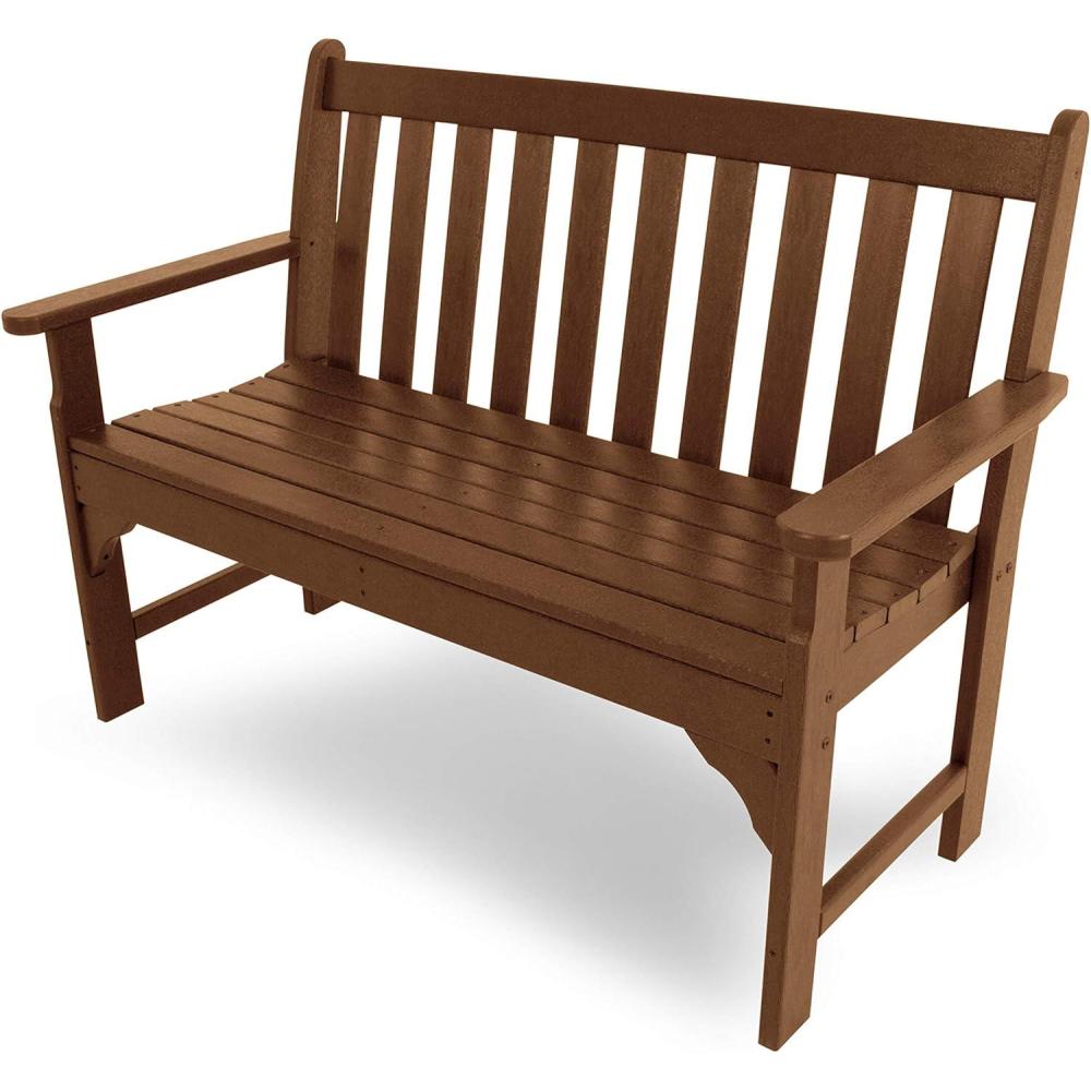 image:imagePOLYWOOD GNB48BL Vineyard 48 Bench BlackTeak