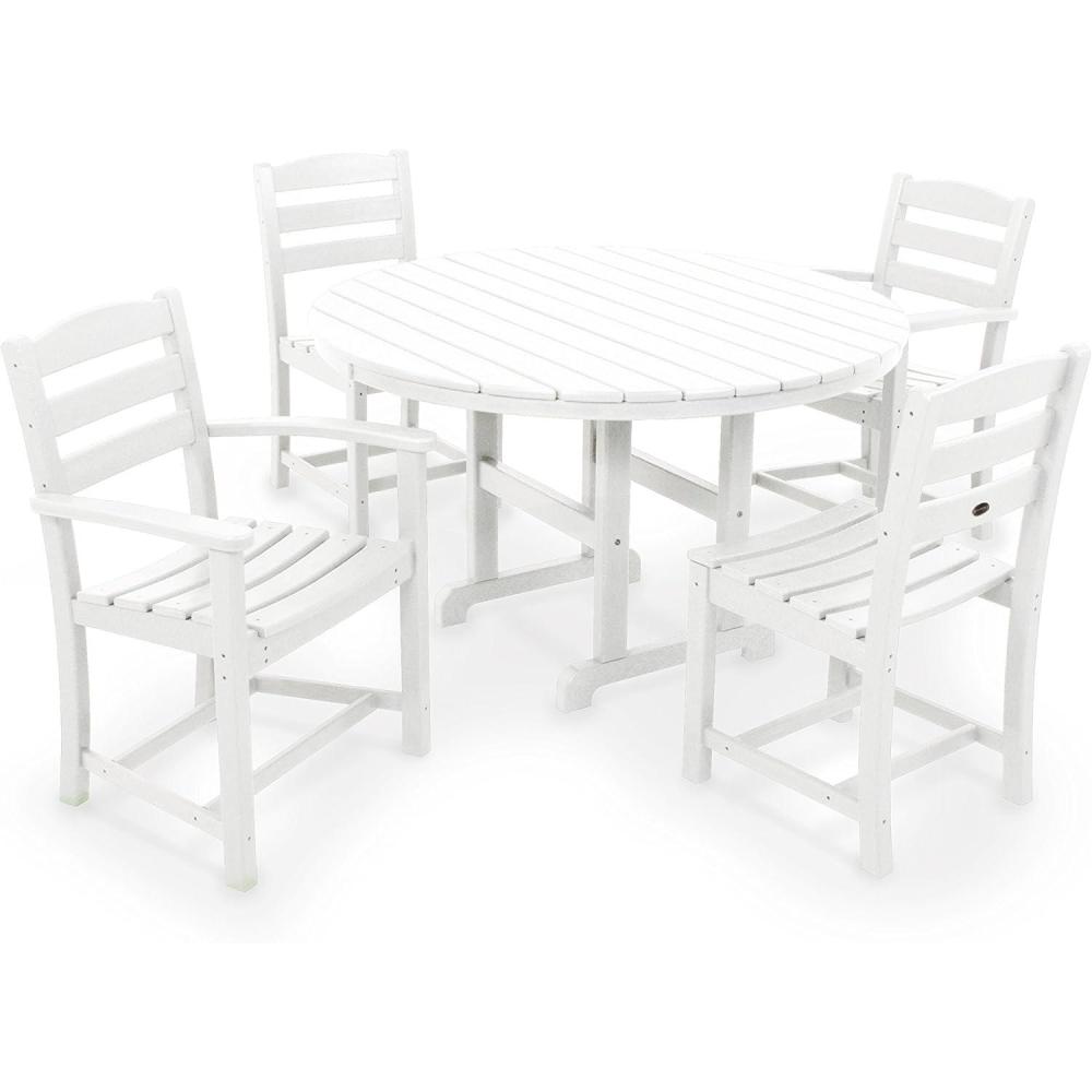image:imagePOLYWOOD La Casa Caf Dining Set WhiteWhite