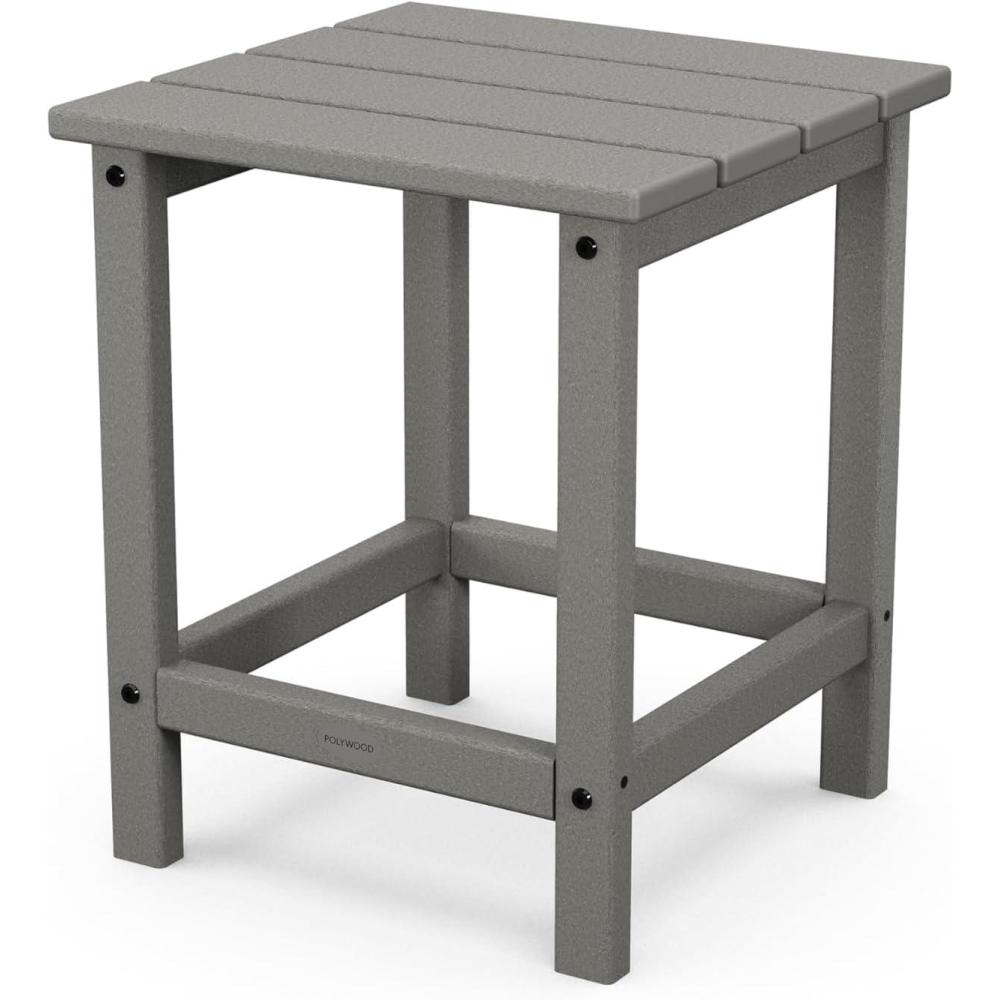 image:imagePOLYWOOD Long Island 18 Side Table WhiteSlate Grey