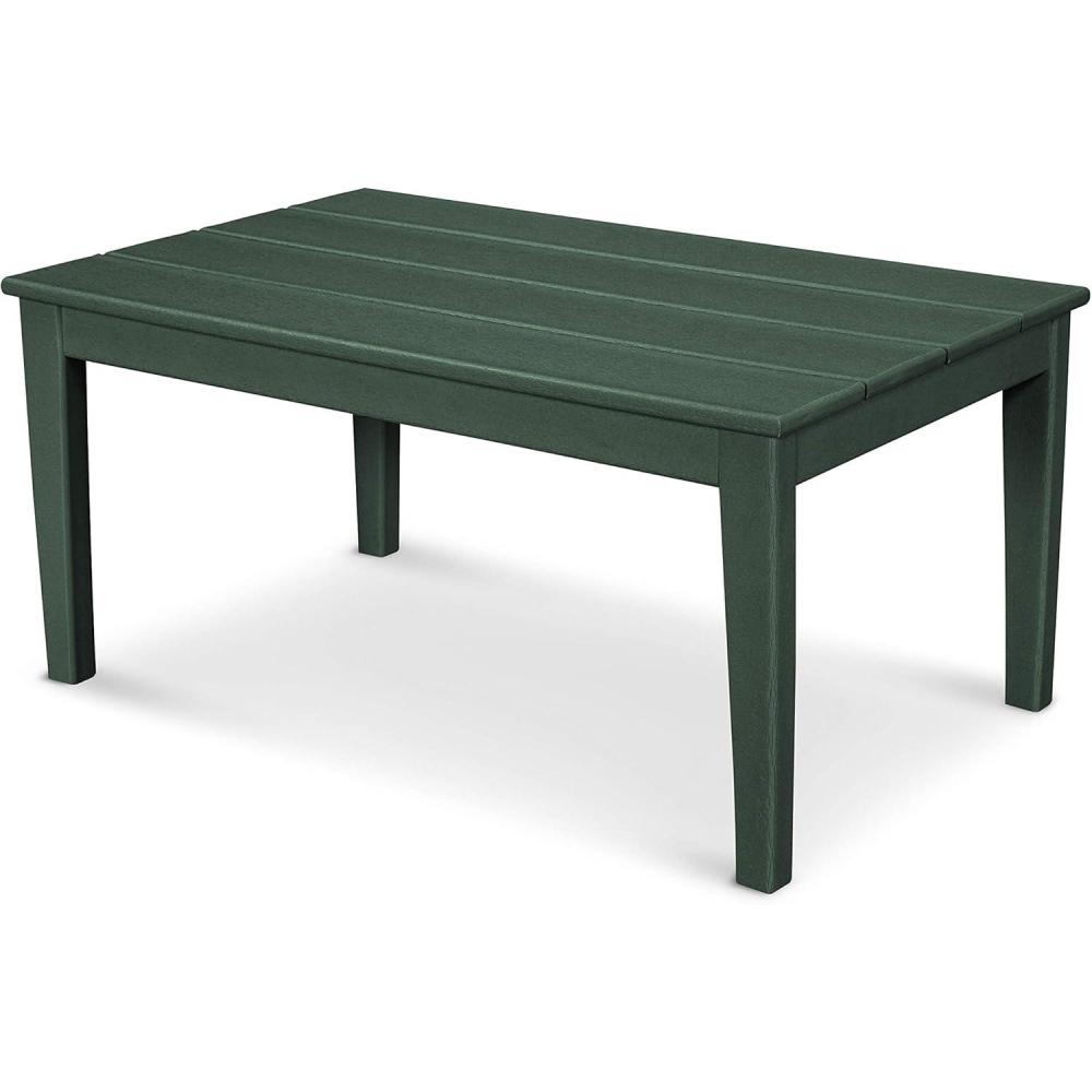 image:imagePOLYWOOD Newport 22 x 36 Coffee Table Slate GreyGreen