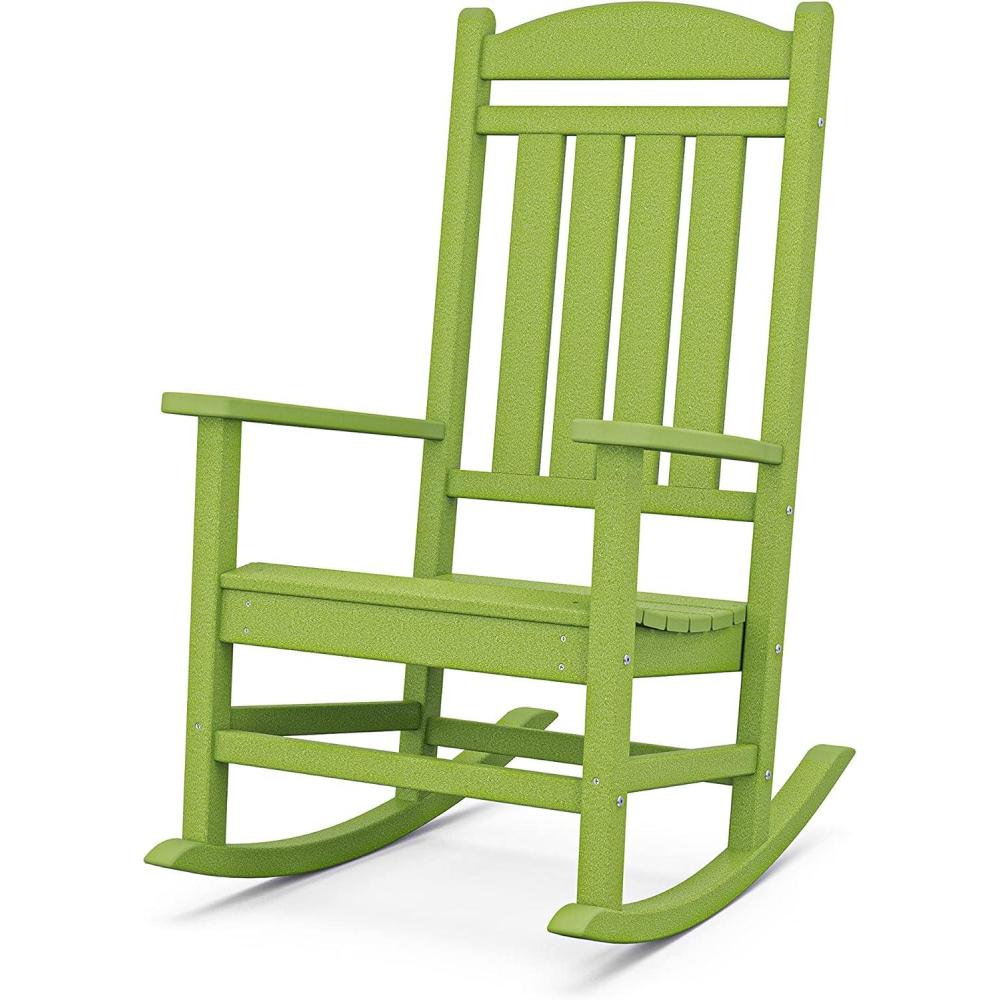 image:imagePOLYWOOD Presidential Rocking Chair in Slate GreyLime