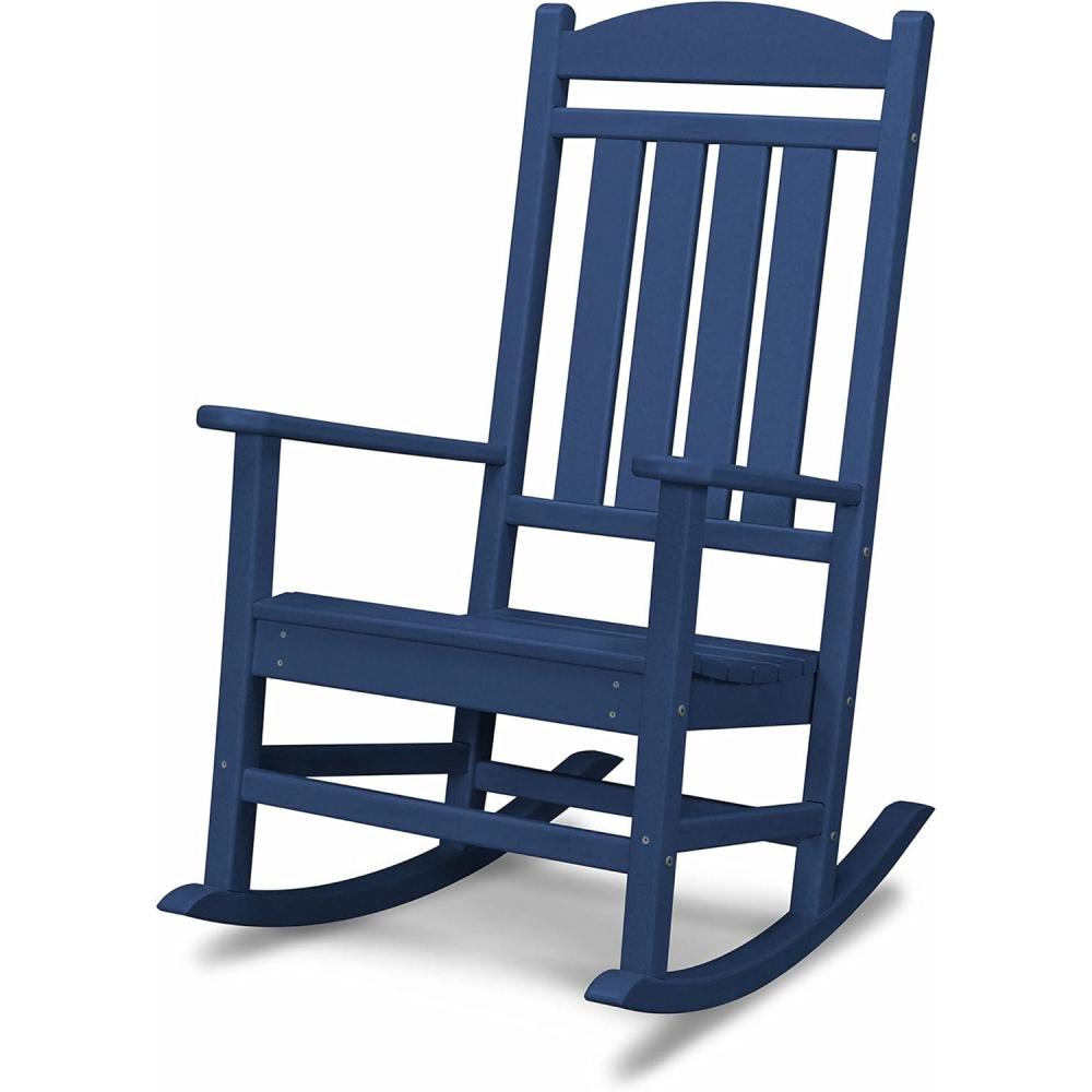 image:imagePOLYWOOD Presidential Rocking Chair in Slate GreyNavy