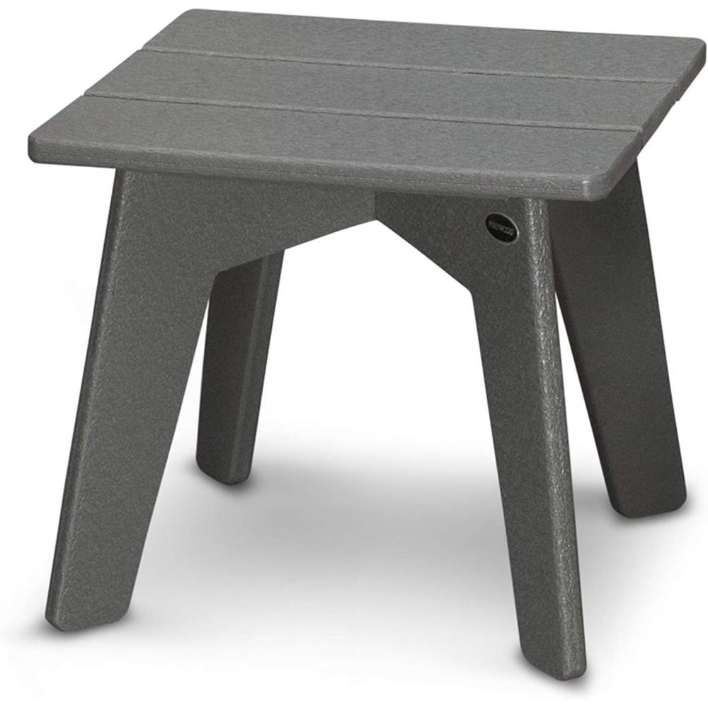 image:imagePOLYWOOD Riviera Side Table BlackSlate Grey