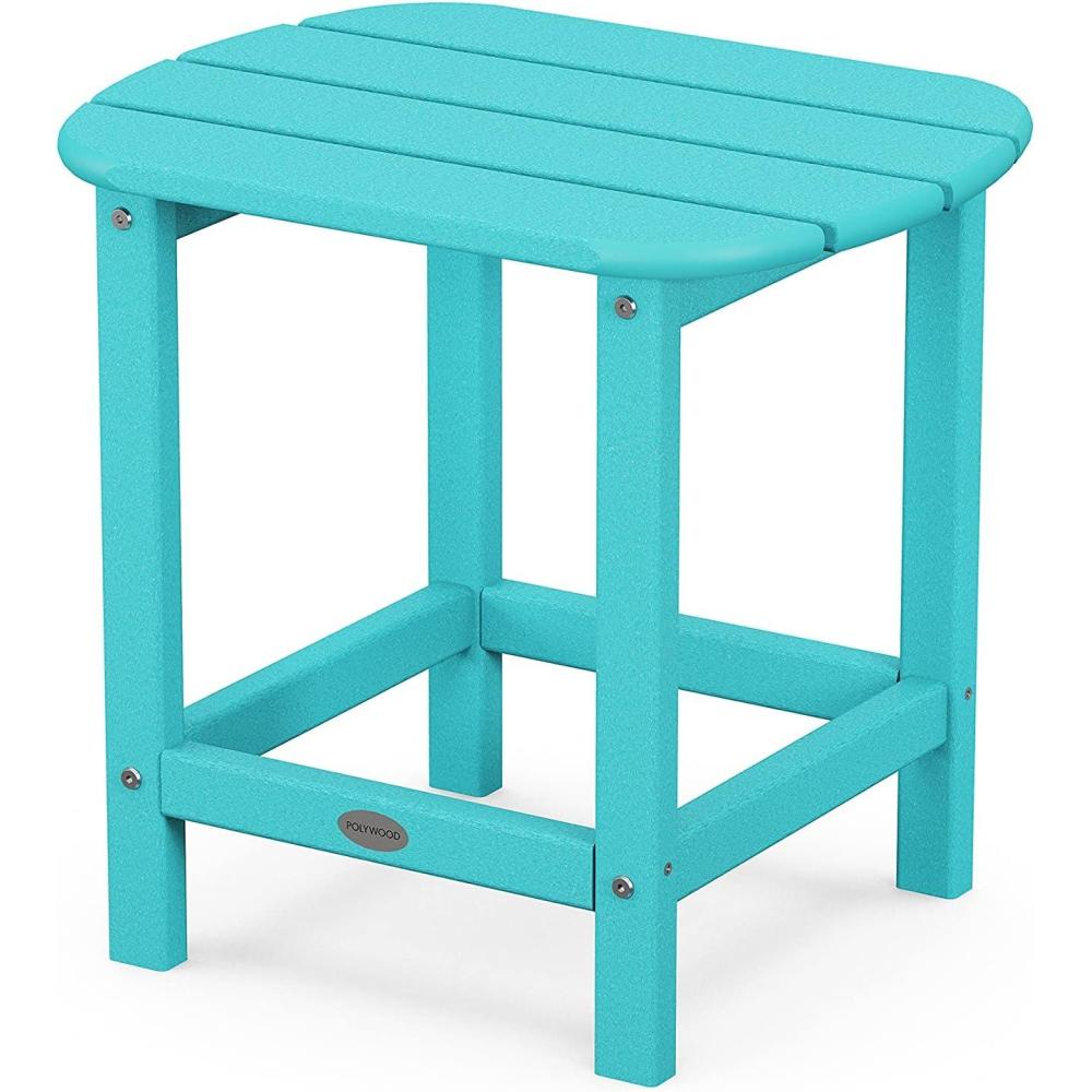 image:imagePOLYWOOD SBT18WH South Beach 18 Outdoor Side Table WhiteAruba