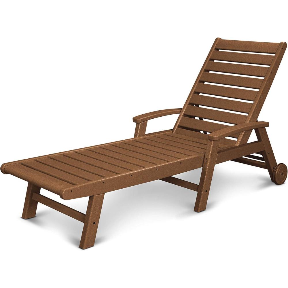 image:imagePOLYWOOD Signature Chaise BlackTeak