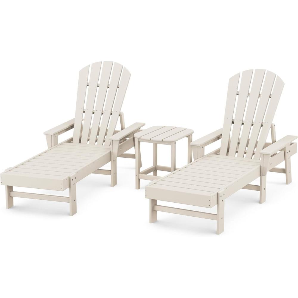 image:imagePOLYWOOD South Beach Chaise Set WhiteSand