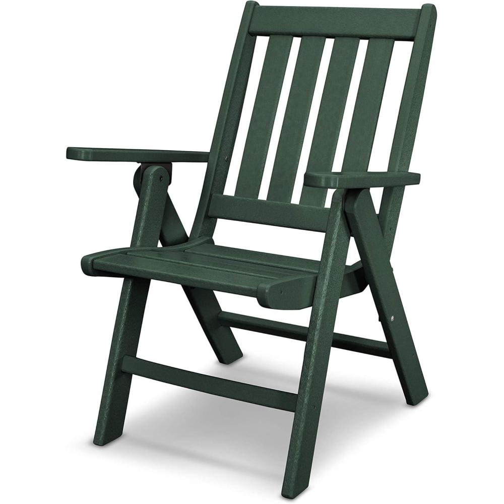 image:imagePOLYWOOD Vineyard Folding Dining Chair SandGreen