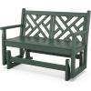 image:imagePOLYWOOD Chippendale Glider Green