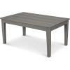 image:imagePOLYWOOD Newport 22 x 36 Coffee Table Slate GreySlate Grey