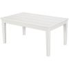image:imagePOLYWOOD Newport 22 x 36 Coffee Table Slate GreyWhite