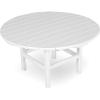 image:imagePOLYWOOD RCT38WH Round 38 Conversation Table White