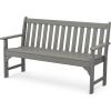 image:imagePOLYWOOD Vineyard 60 BenchSlate Grey