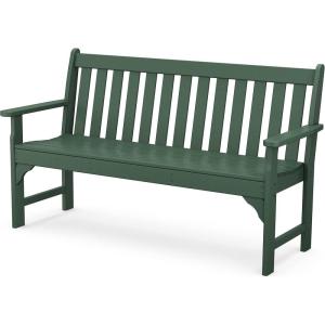 POLYWOOD GNS60WH Vineyard 60″ Swing, White(Green)