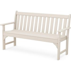 POLYWOOD GNS60WH Vineyard 60″ Swing, White(Sand)