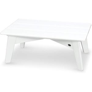POLYWOOD® Riviera Conversation/Coffee Table, White(White)