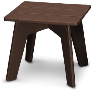 POLYWOOD® Riviera Side Table, Black(Mahogany)