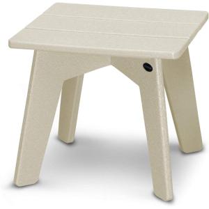 POLYWOOD® Riviera Side Table, Black(Sand)