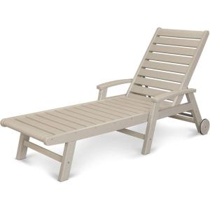 POLYWOOD® Signature Chaise, Black(Sand)