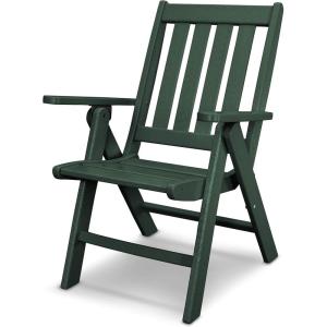 POLYWOOD Vineyard Folding Dining Chair (Sand)(Green)