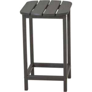 South Beach 26″ Counter Side Table (Slate Grey)(Slate Grey)