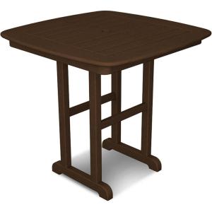 POLYWOOD® Nautical Dining Table, Sand(Mahogany)