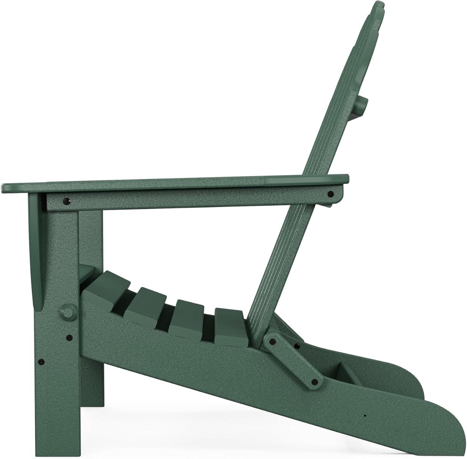 image:imagePOLYWOOD AD5030LE Classic Folding Adirondack Chair LemonGreen