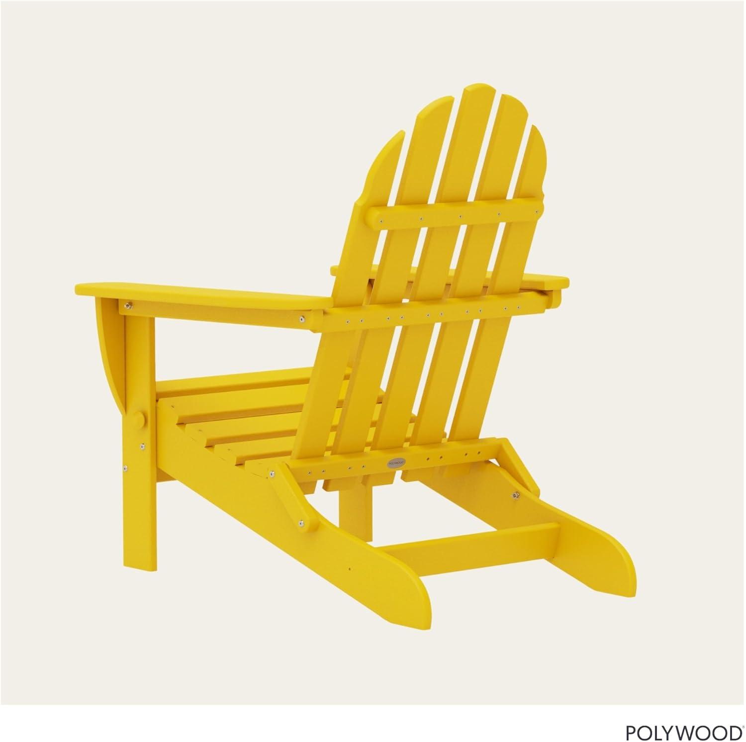 image:imagePOLYWOOD AD5030LE Classic Folding Adirondack Chair LemonLemon