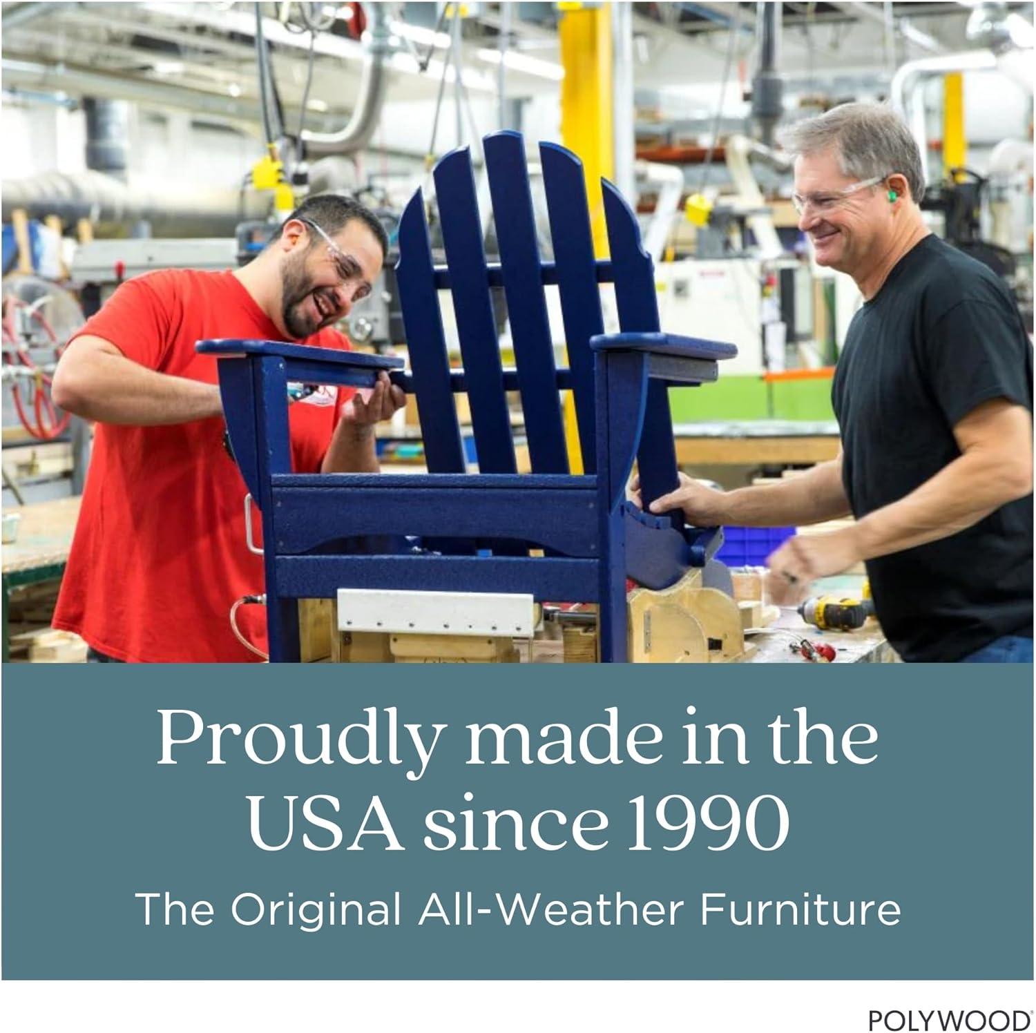 image:imagePOLYWOOD AD5030LE Classic Folding Adirondack Chair LemonLemon