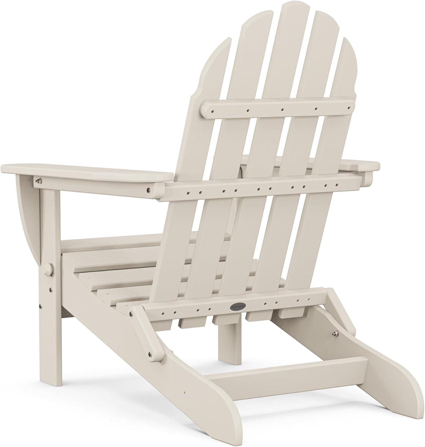 image:imagePOLYWOOD AD5030LE Classic Folding Adirondack Chair LemonSand