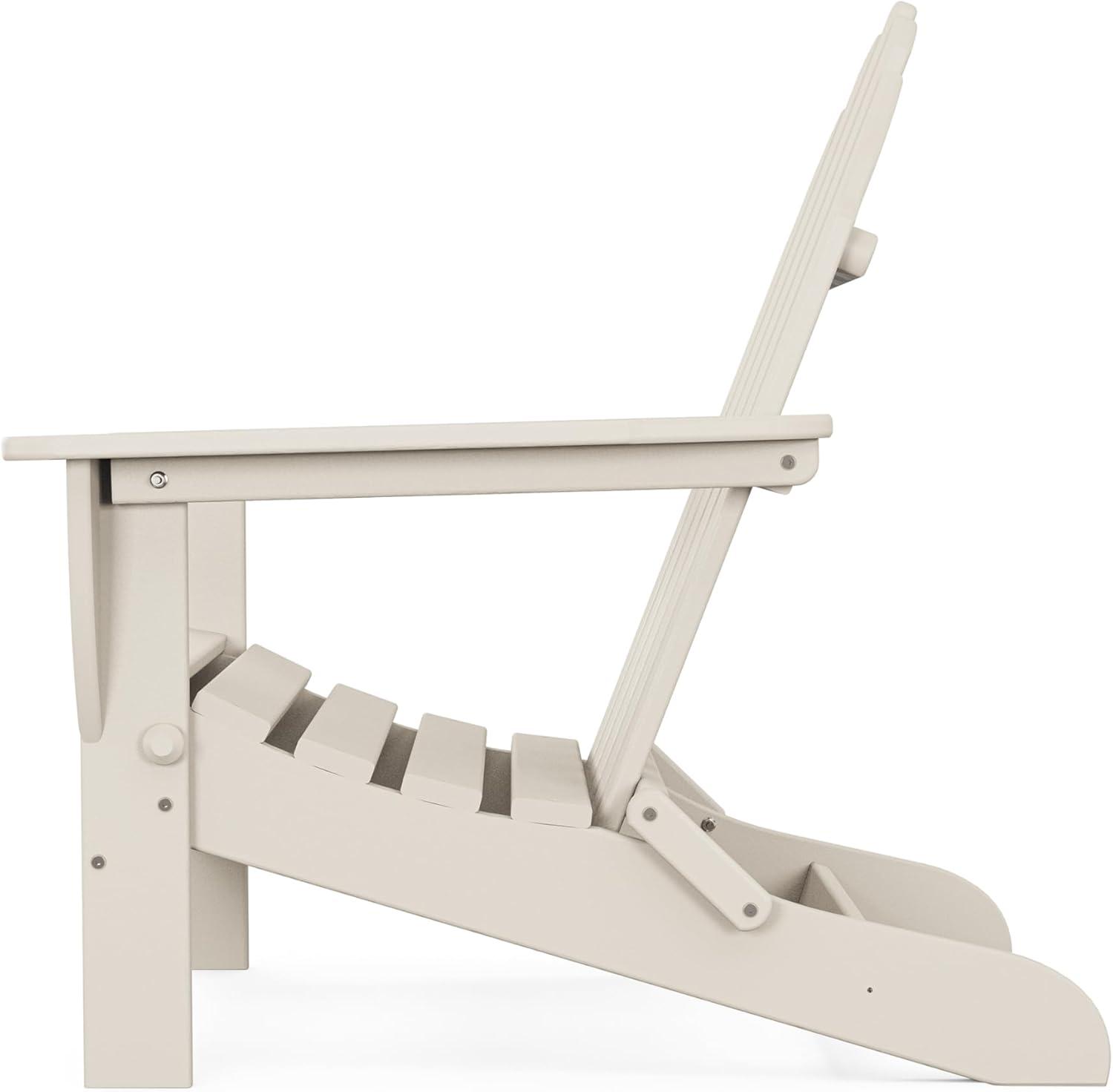 image:imagePOLYWOOD AD5030LE Classic Folding Adirondack Chair LemonSand