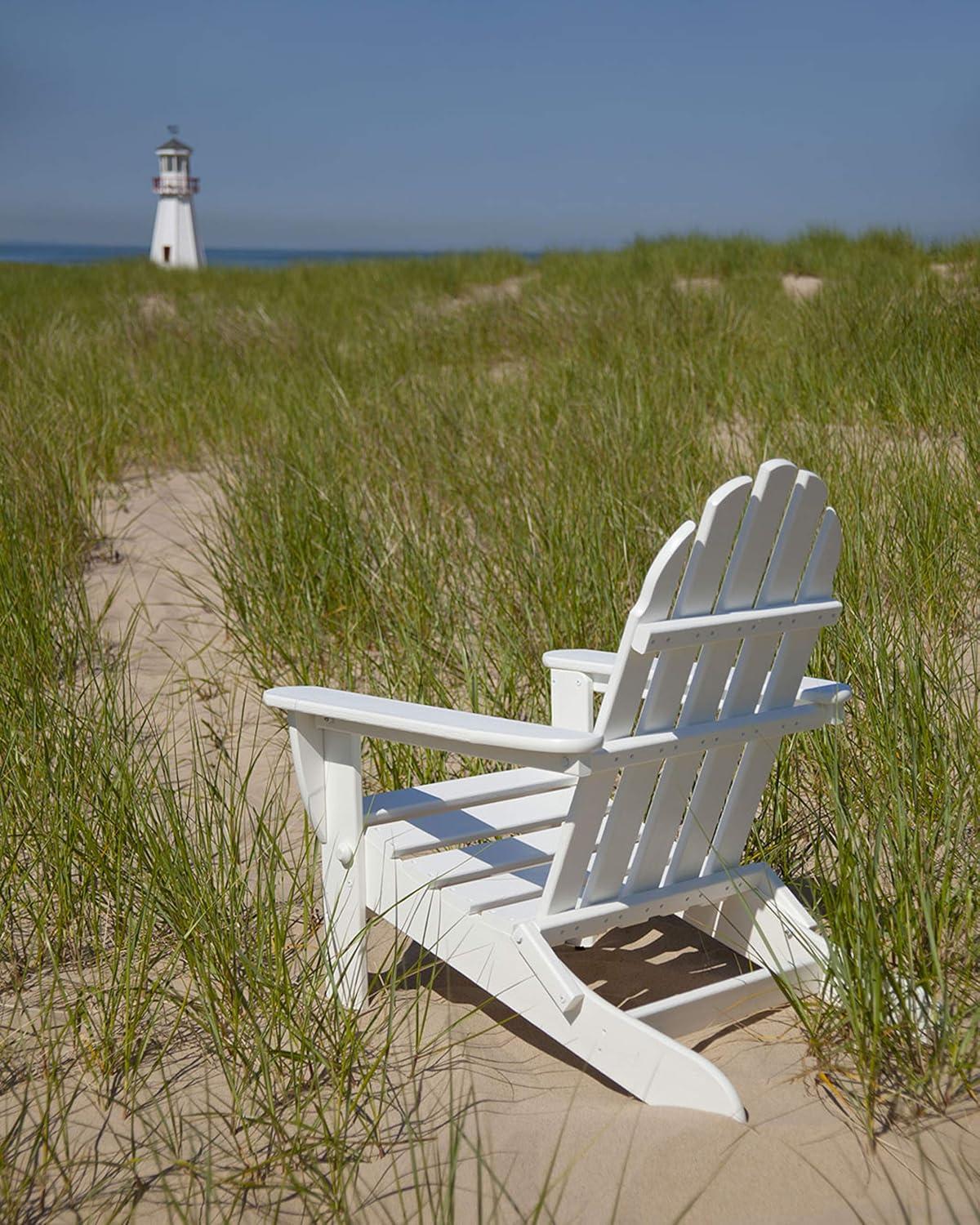 image:imagePOLYWOOD AD5030LE Classic Folding Adirondack Chair LemonTeak