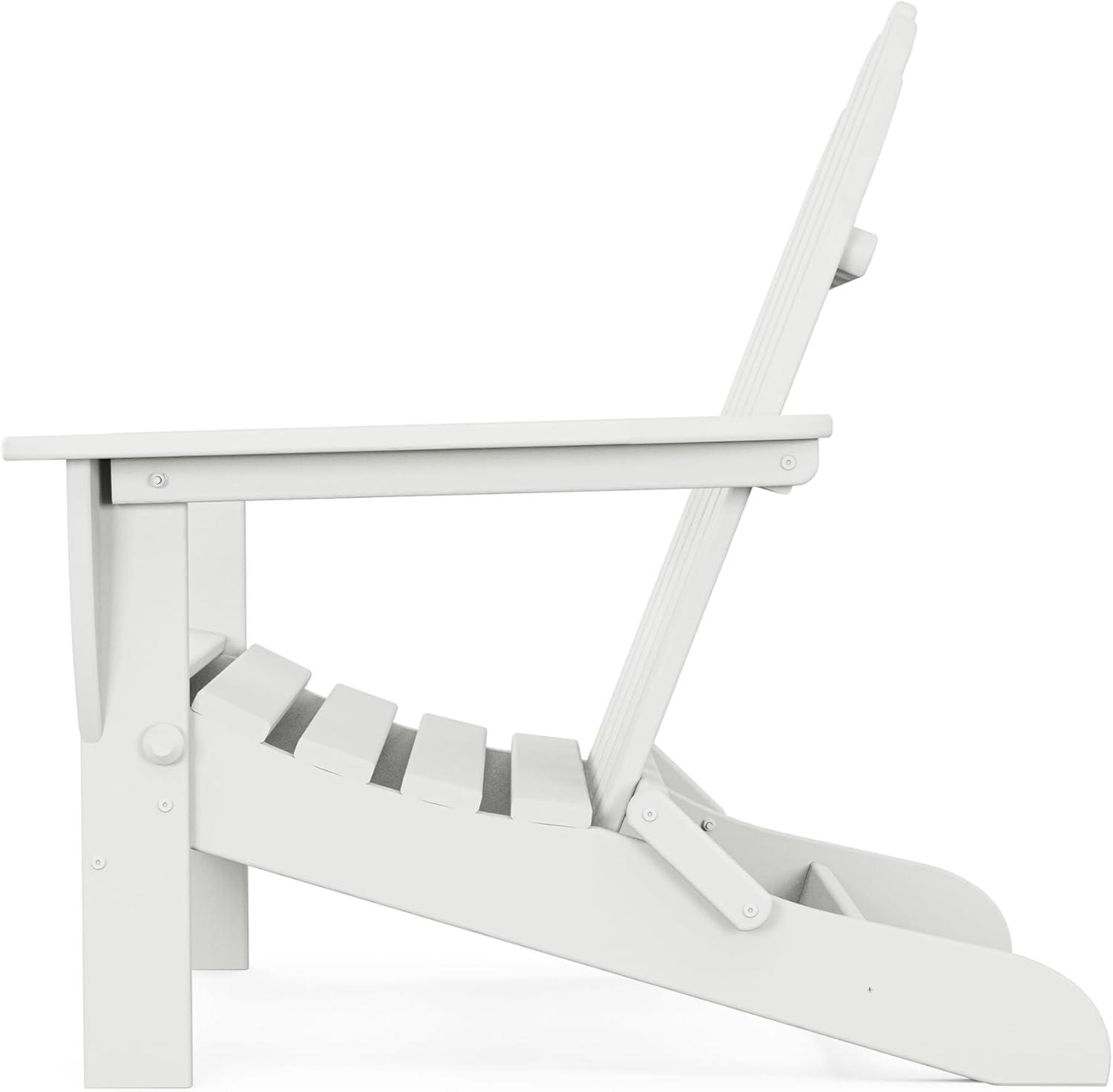image:imagePOLYWOOD AD5030LE Classic Folding Adirondack Chair LemonWhite