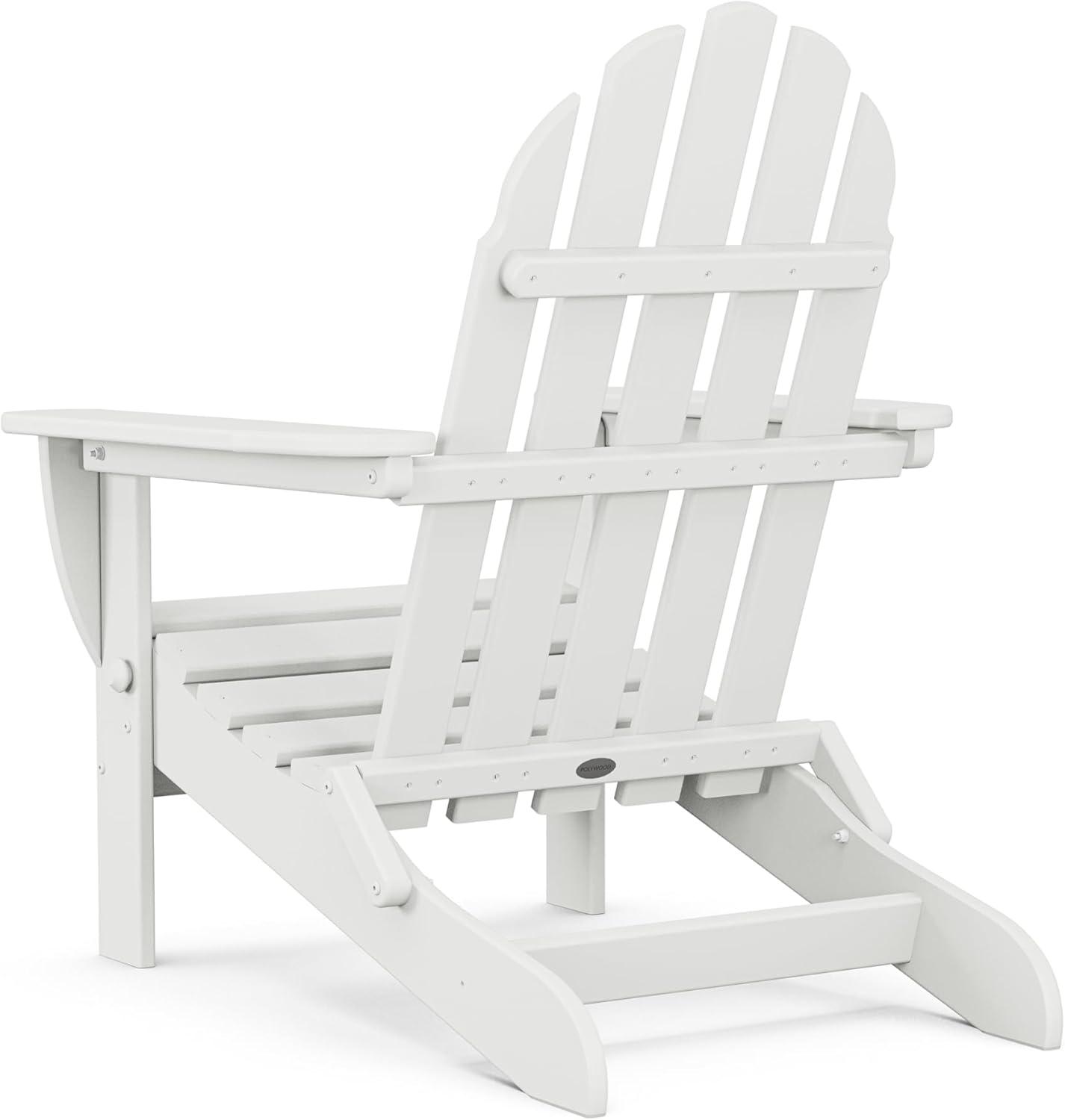 image:imagePOLYWOOD AD5030LE Classic Folding Adirondack Chair LemonWhite