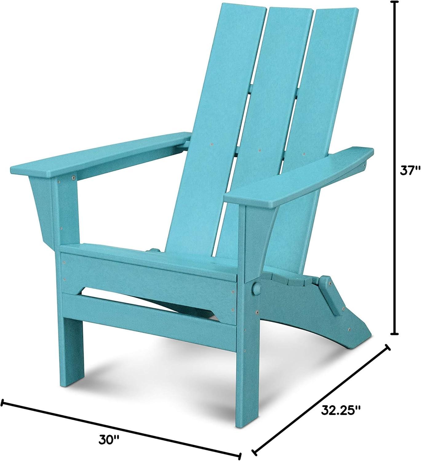 image:imagePOLYWOOD Modern Folding Adirondack ChairAruba