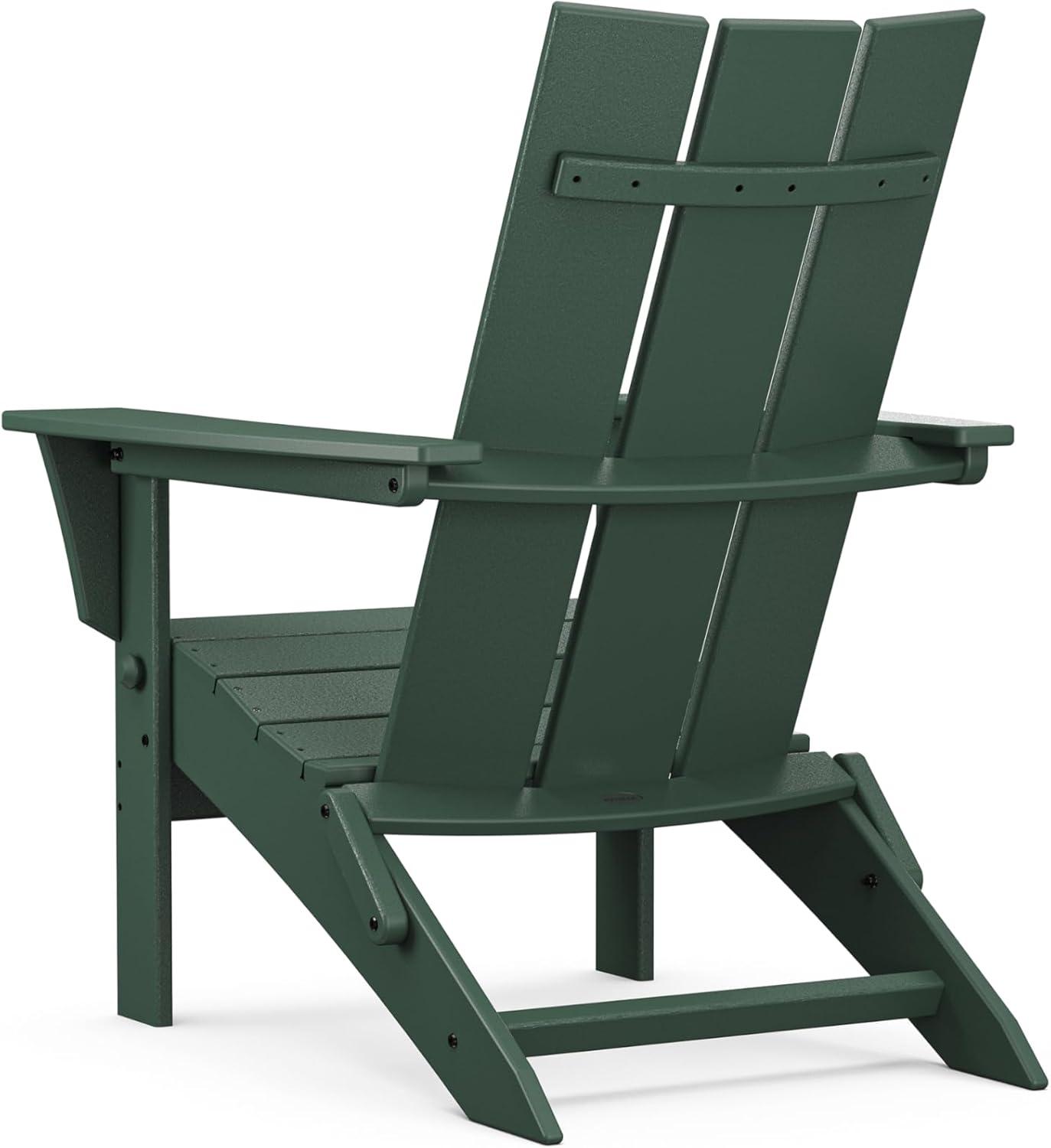 image:imagePOLYWOOD Modern Folding Adirondack ChairGreen