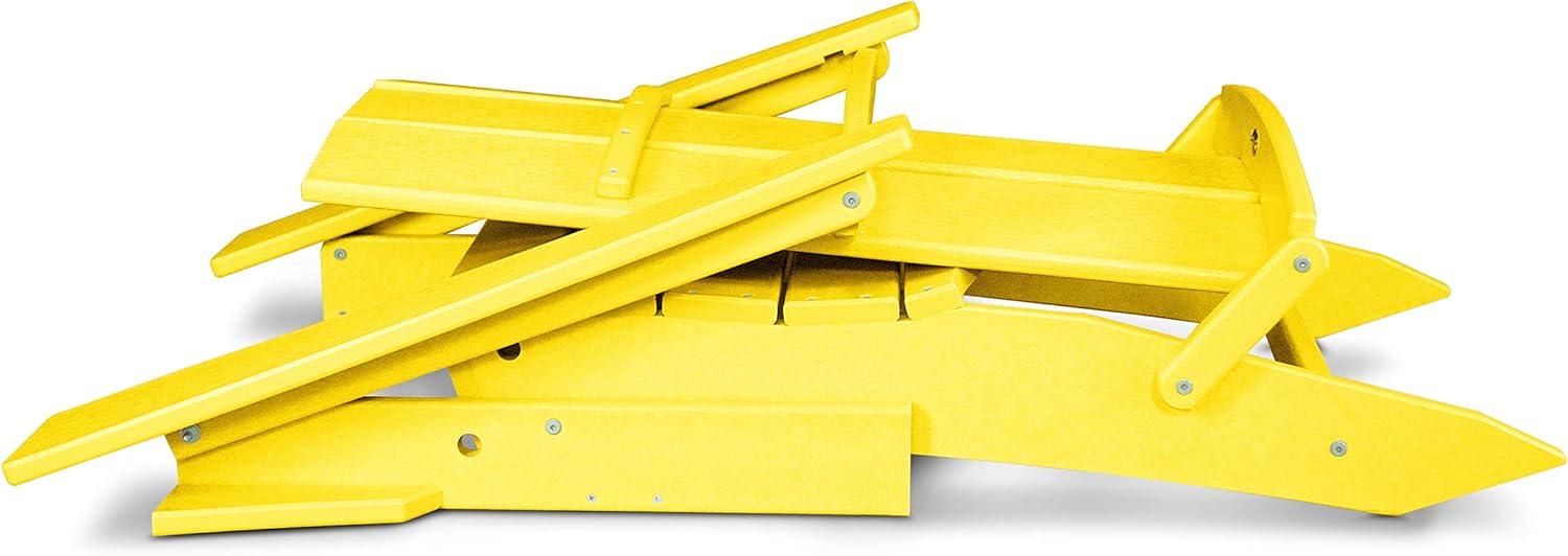 image:imagePOLYWOOD Modern Folding Adirondack ChairLemon
