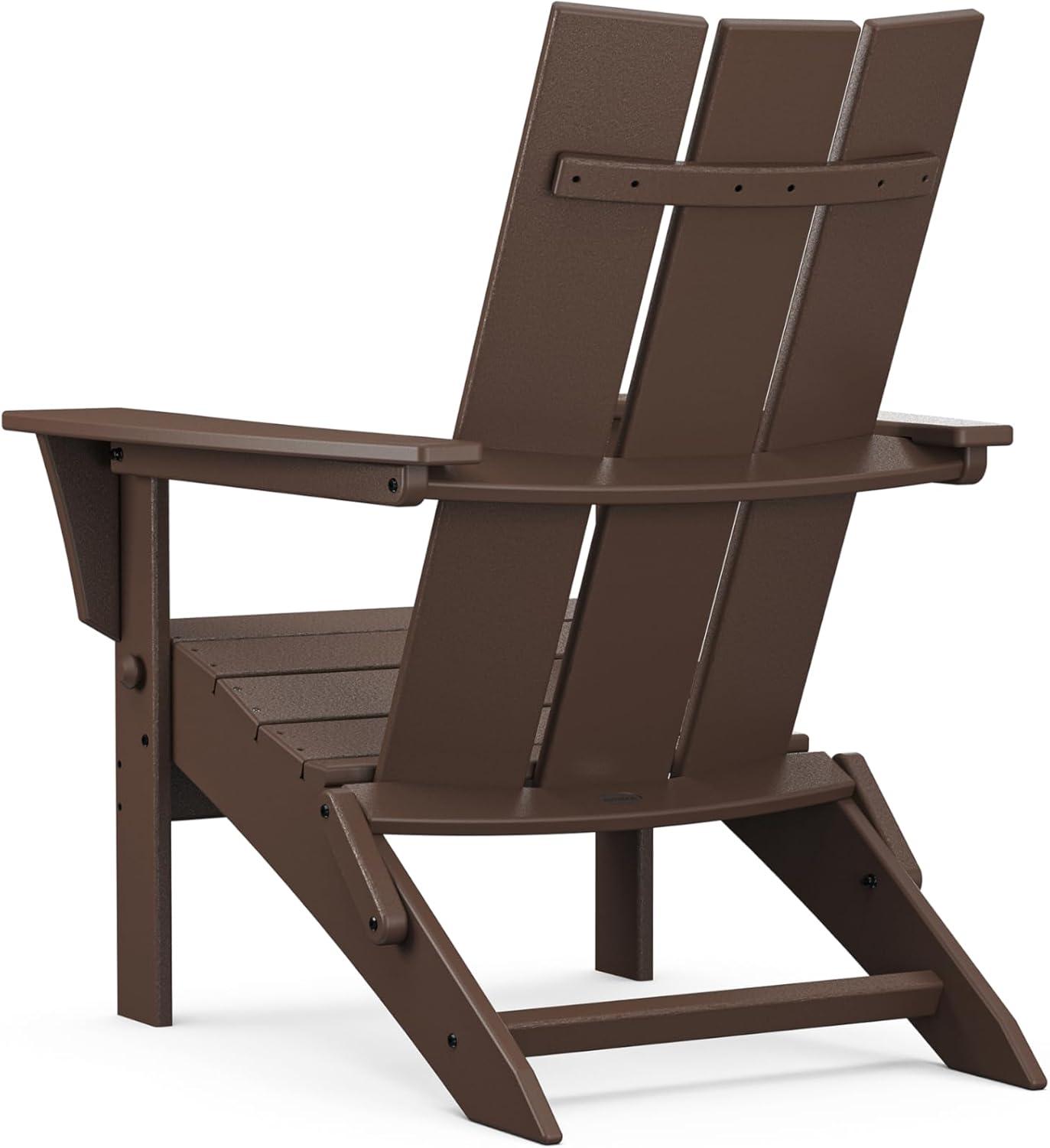 image:imagePOLYWOOD Modern Folding Adirondack ChairMahogany
