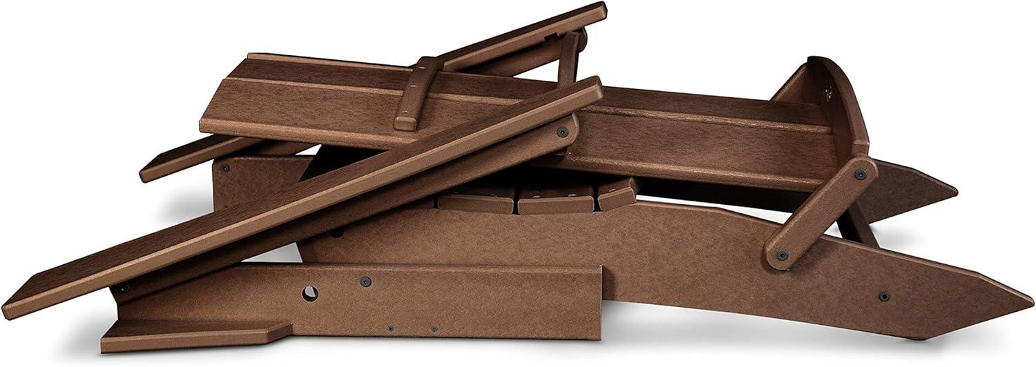 image:imagePOLYWOOD Modern Folding Adirondack ChairMahogany