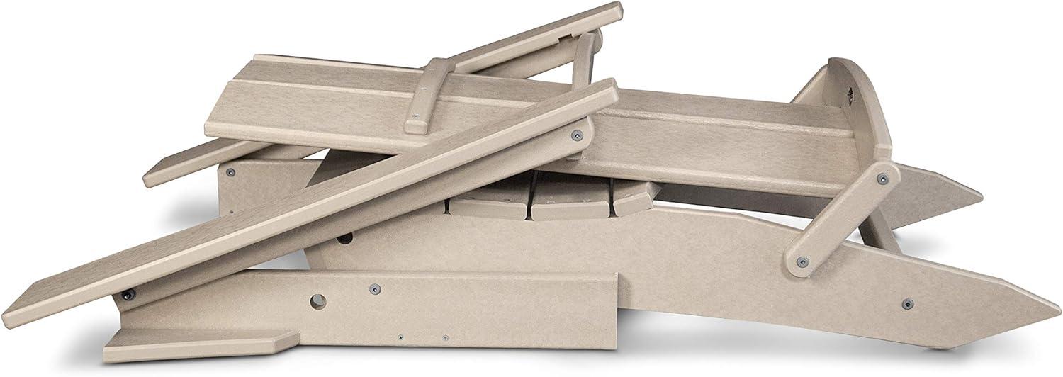 image:imagePOLYWOOD Modern Folding Adirondack ChairSand