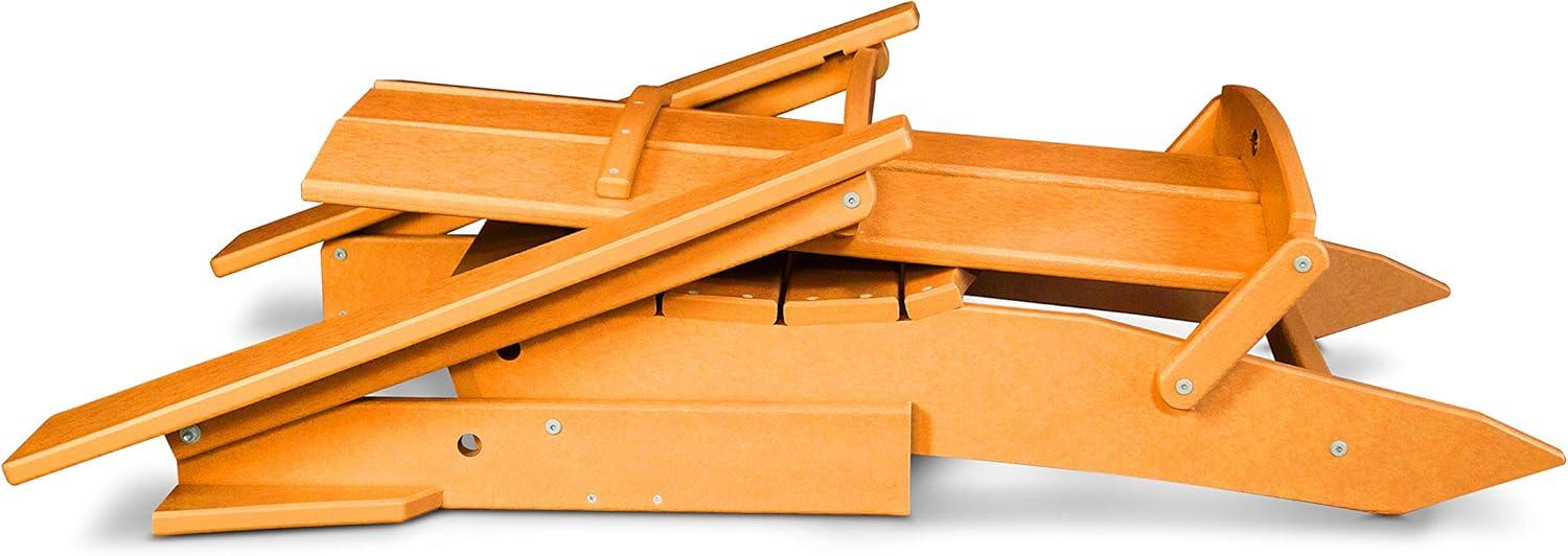 image:imagePOLYWOOD Modern Folding Adirondack ChairTangerine