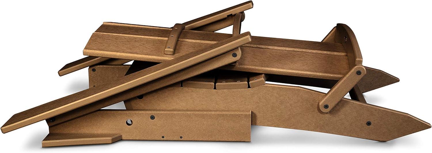 image:imagePOLYWOOD Modern Folding Adirondack ChairTeak
