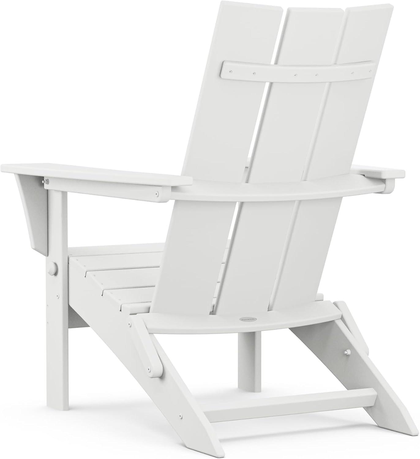 image:imagePOLYWOOD Modern Folding Adirondack ChairWhite