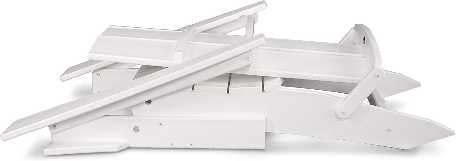 image:imagePOLYWOOD Modern Folding Adirondack ChairWhite